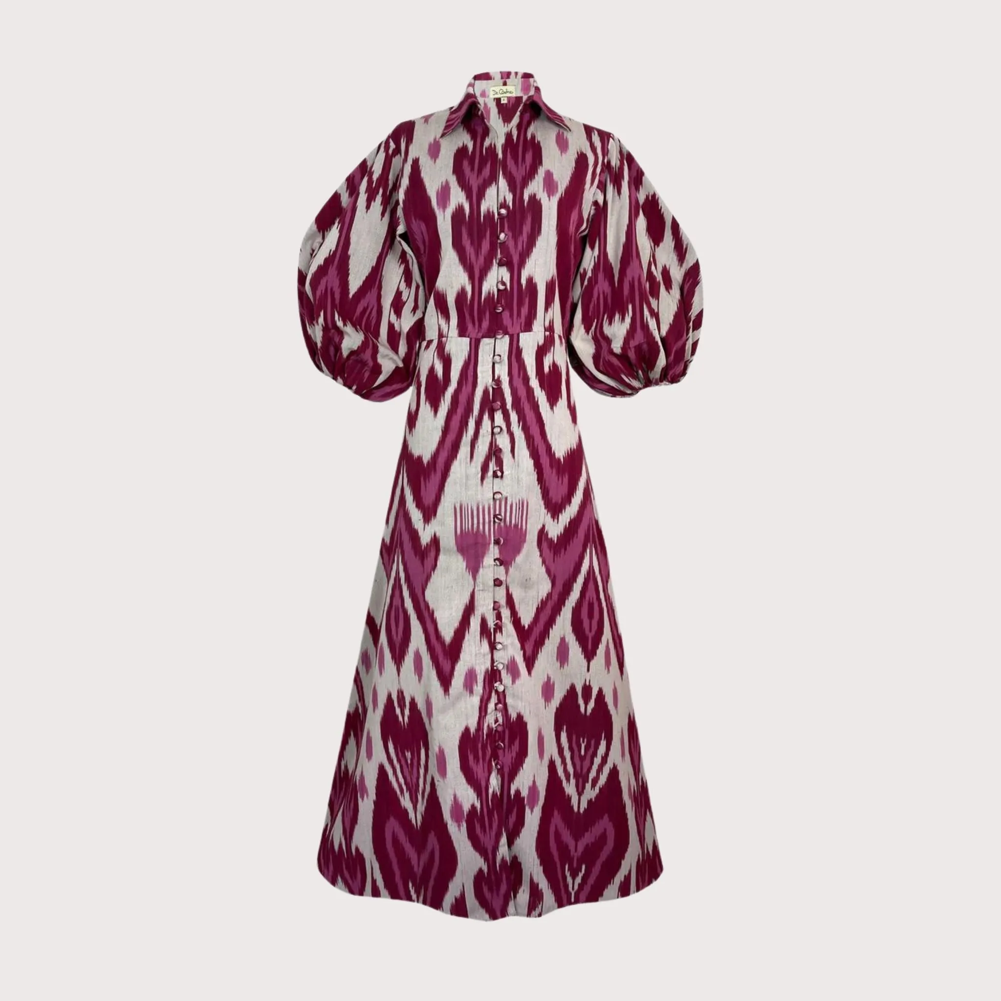 Jodhpur Dress - Burgundy