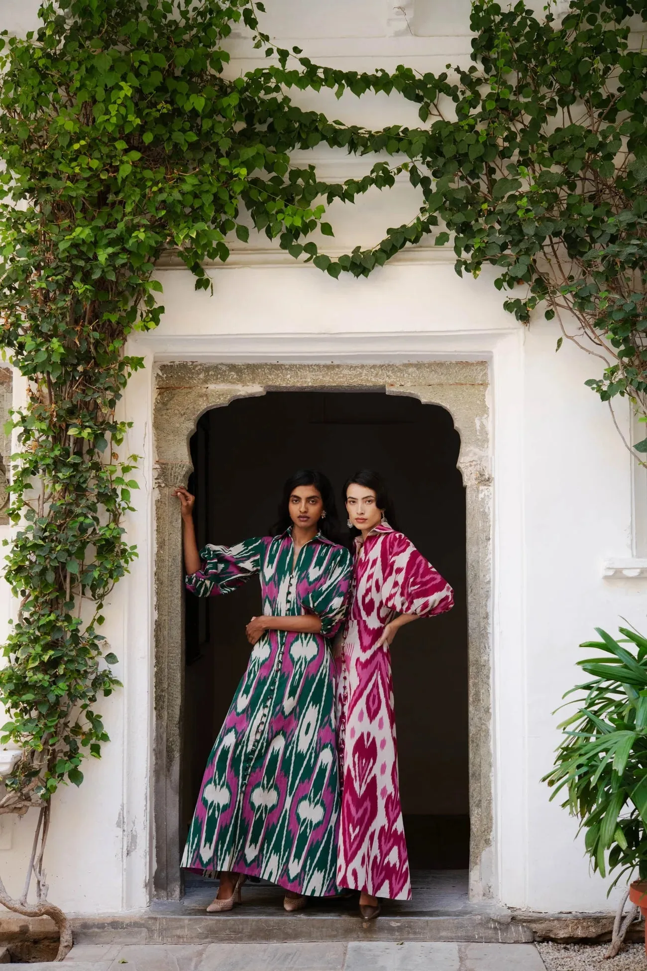 Jodhpur Dress - Burgundy
