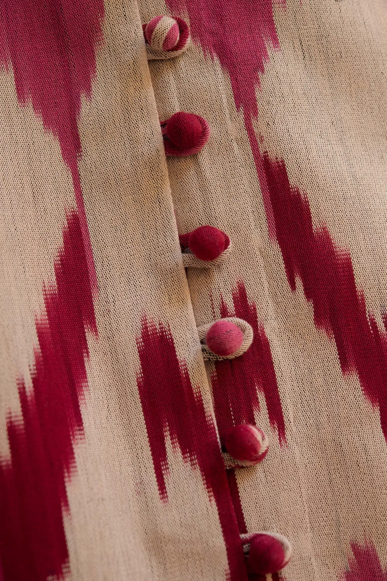 Jodhpur Dress - Burgundy