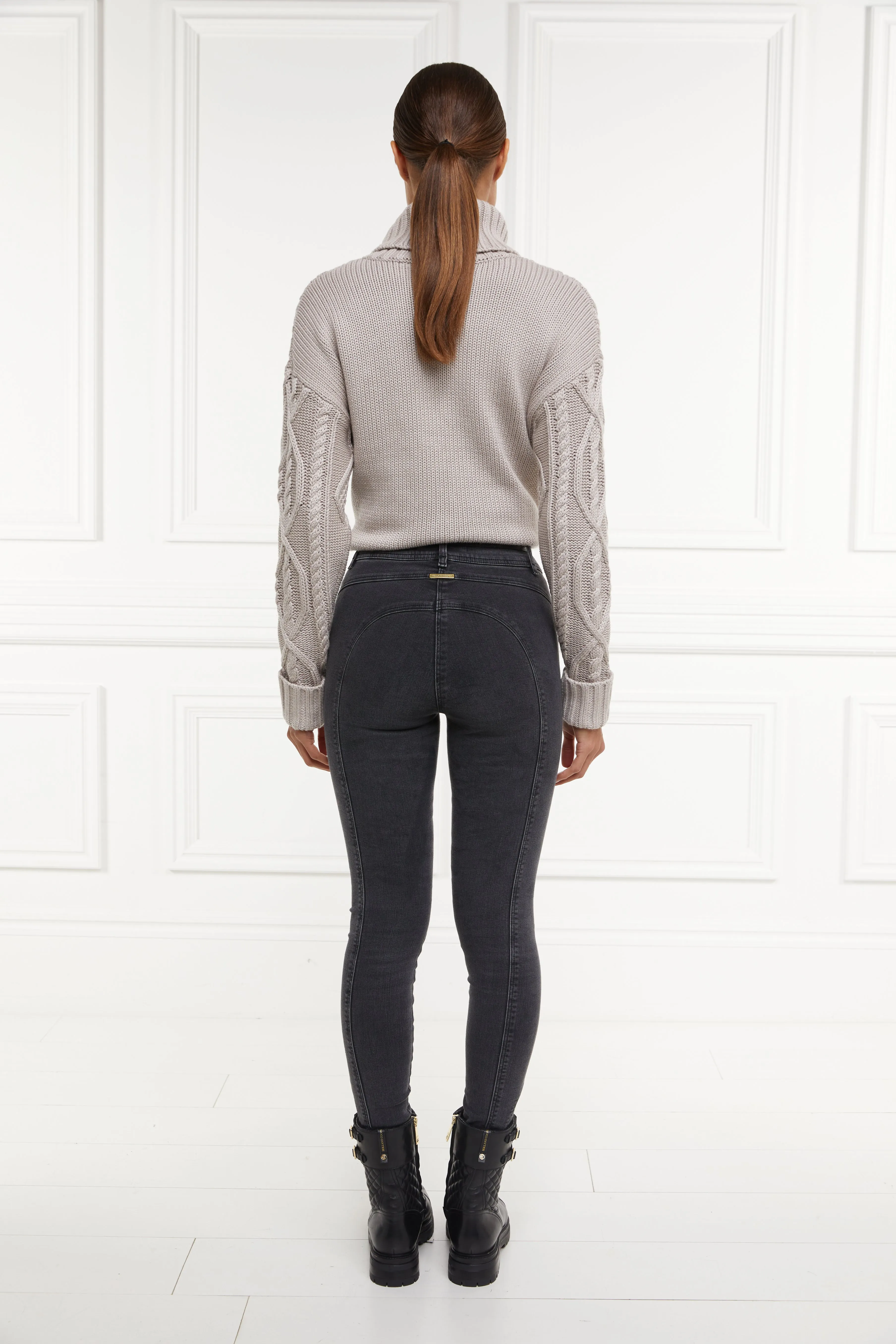Jodhpur Jean (Washed Black)