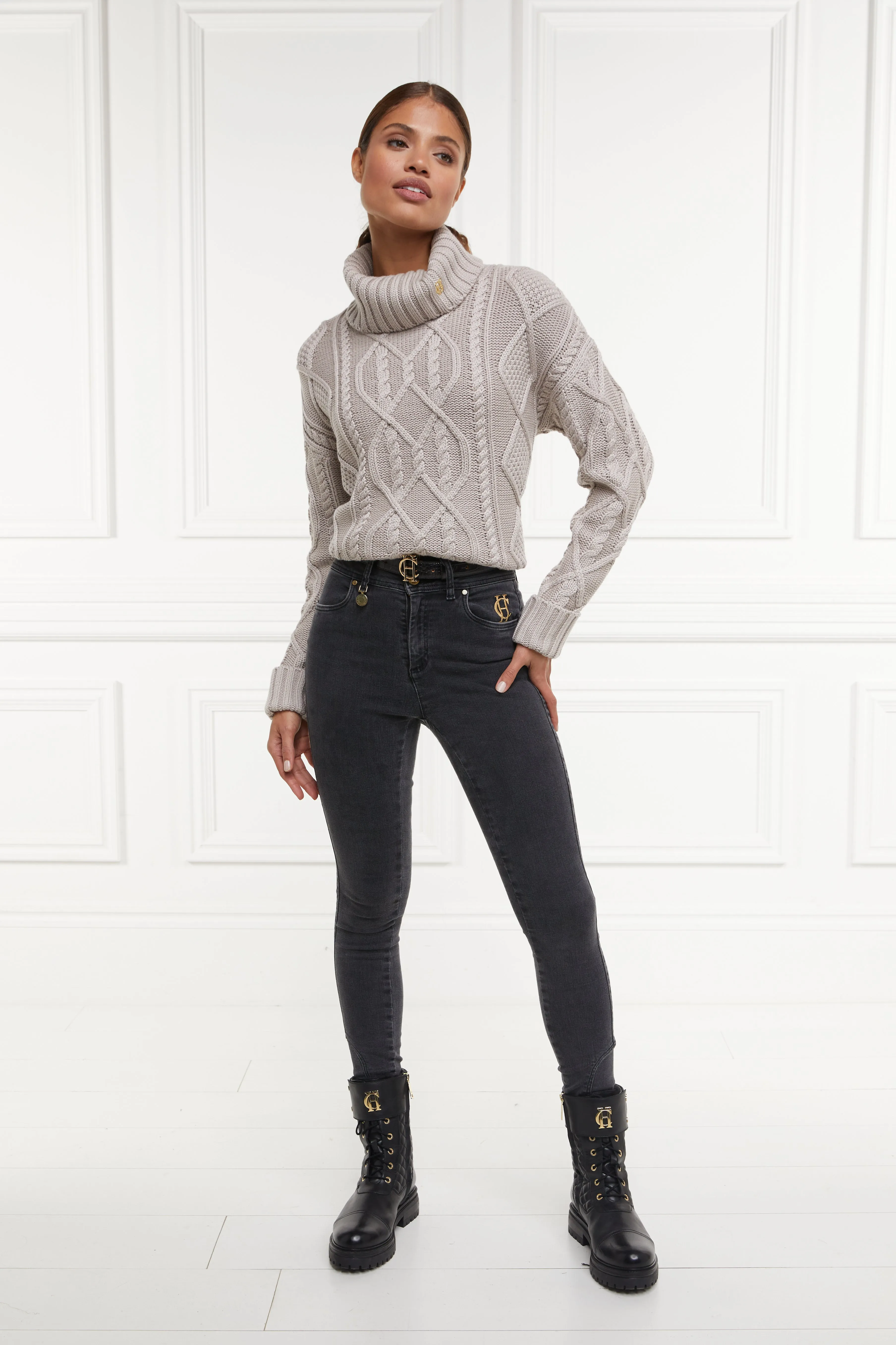 Jodhpur Jean (Washed Black)