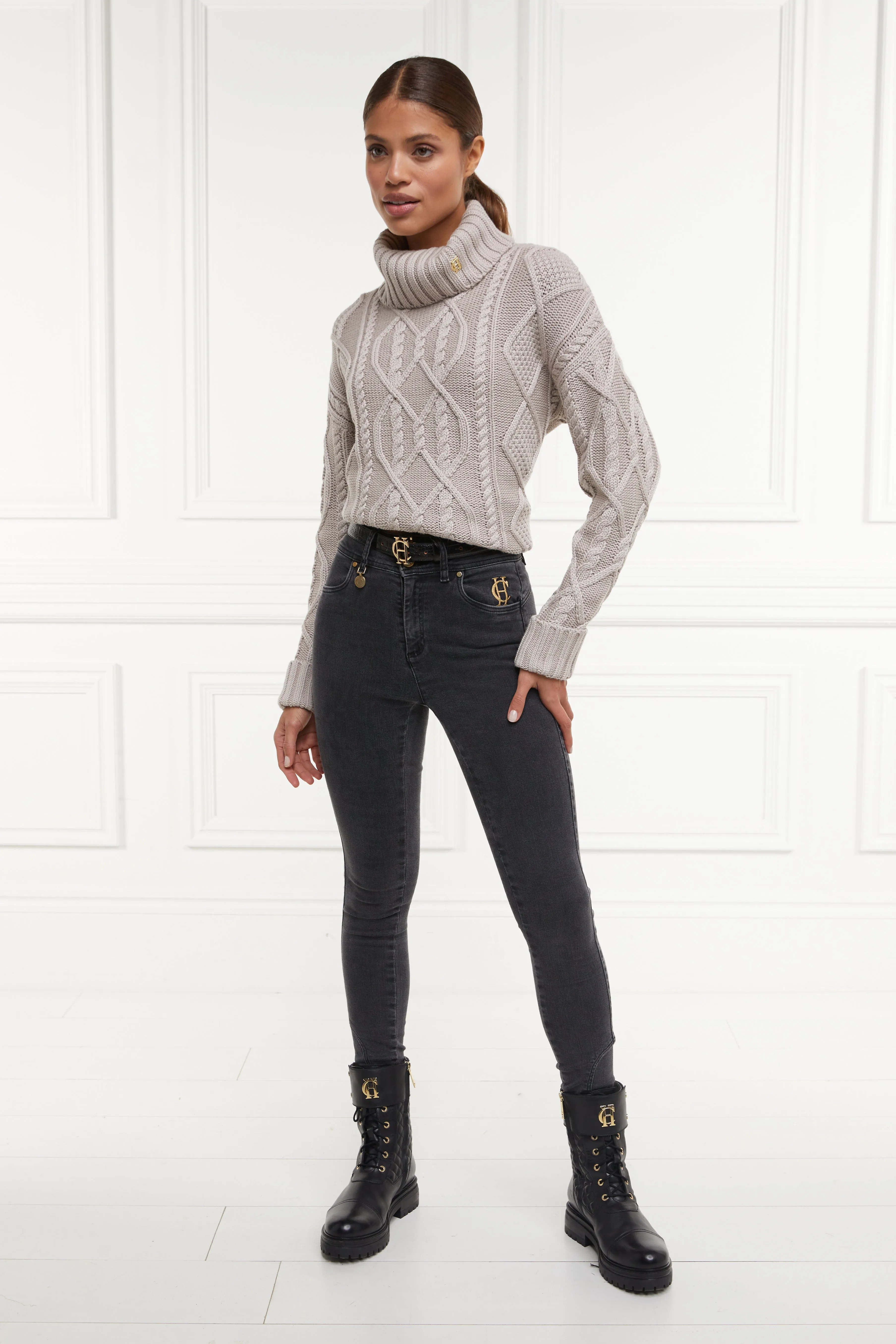 Jodhpur Jean (Washed Black)
