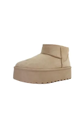 Linzo Booties (Taupe)