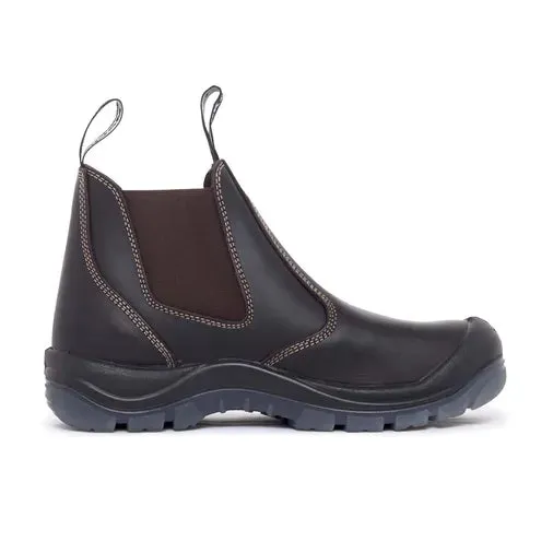 Mack Boost Slip-On Safety Boots_Claret