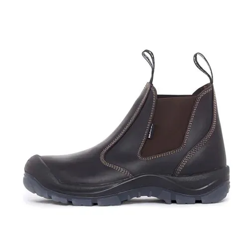 Mack Boost Slip-On Safety Boots_Claret