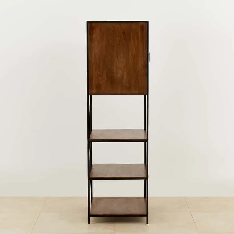 Mango Wood Bar Cabinet - Brown