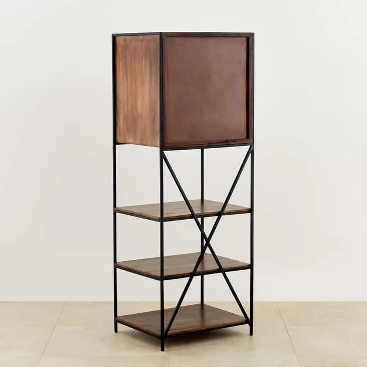 Mango Wood Bar Cabinet - Brown
