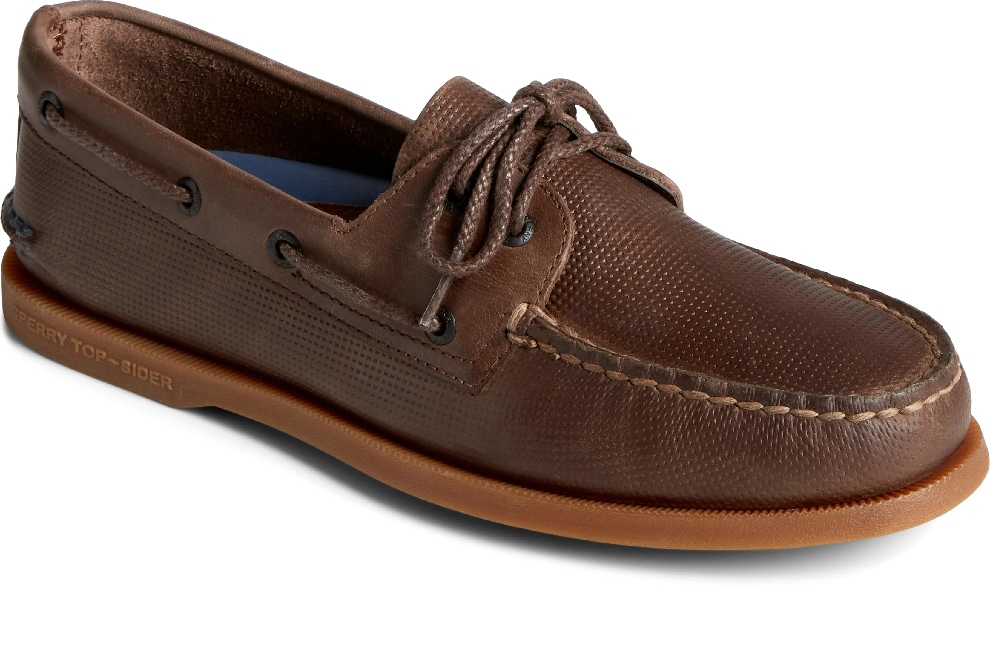 Men's Authentic Original™ 2-Eye Wide Deboss Brown