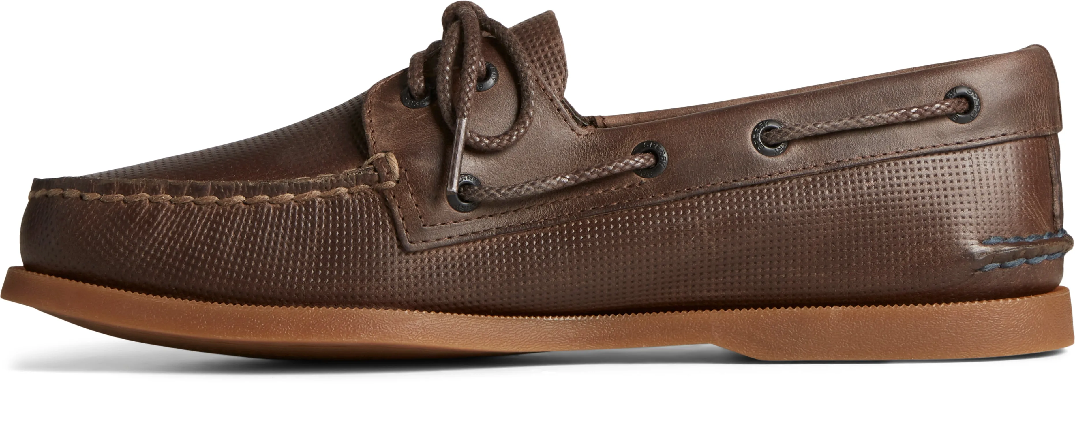 Men's Authentic Original™ 2-Eye Wide Deboss Brown