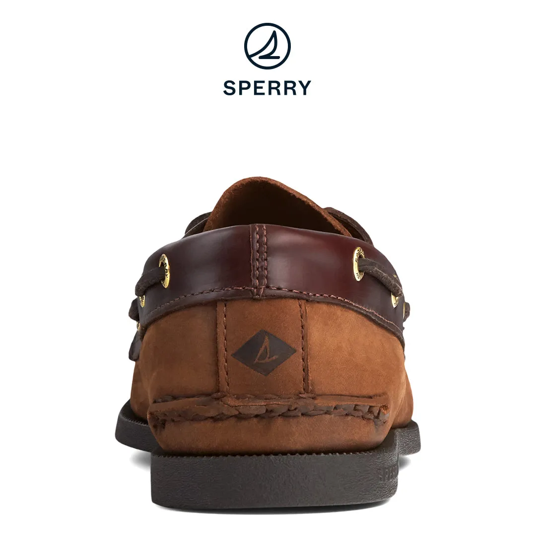 Men's Authentic Original Brown Buck Boat Shoe (0195412)