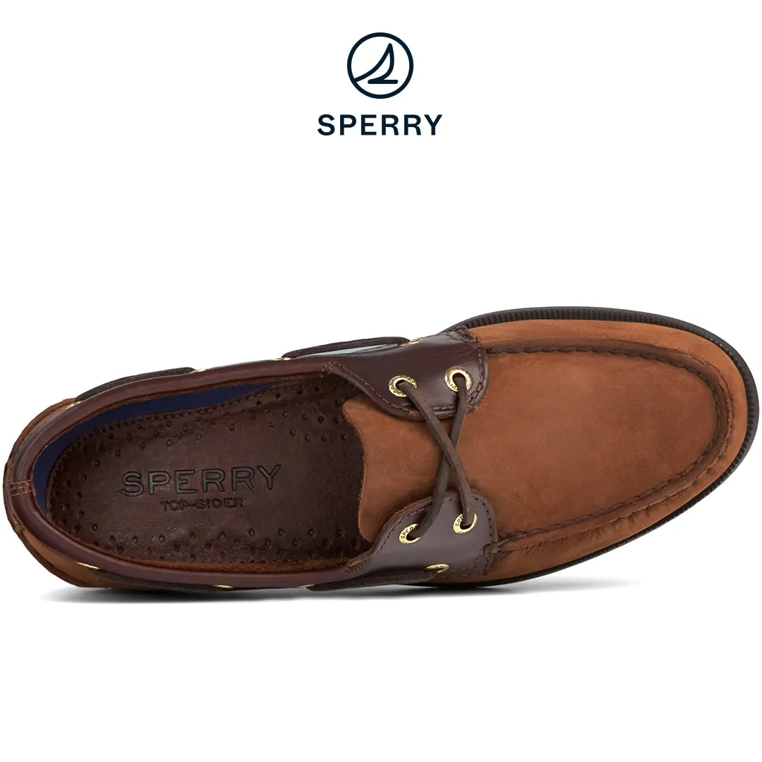 Men's Authentic Original Brown Buck Boat Shoe (0195412)