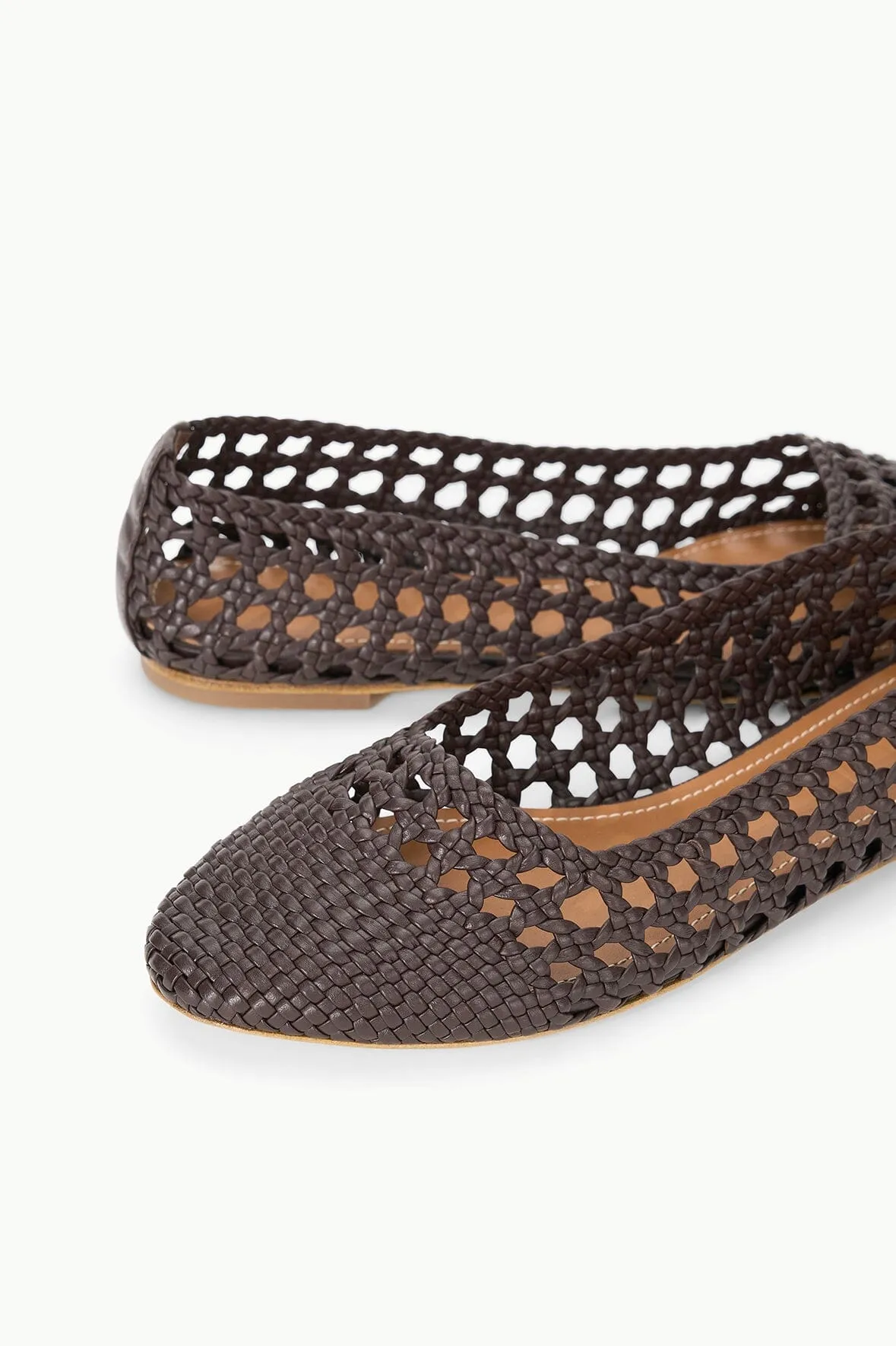NELL CROCHET BALLERINA | ESPRESSO