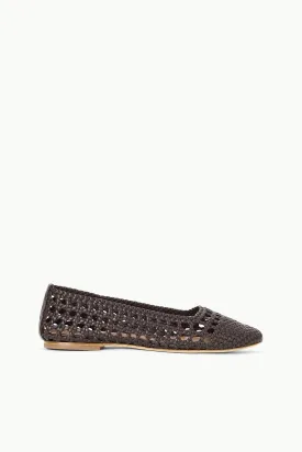 NELL CROCHET BALLERINA | ESPRESSO