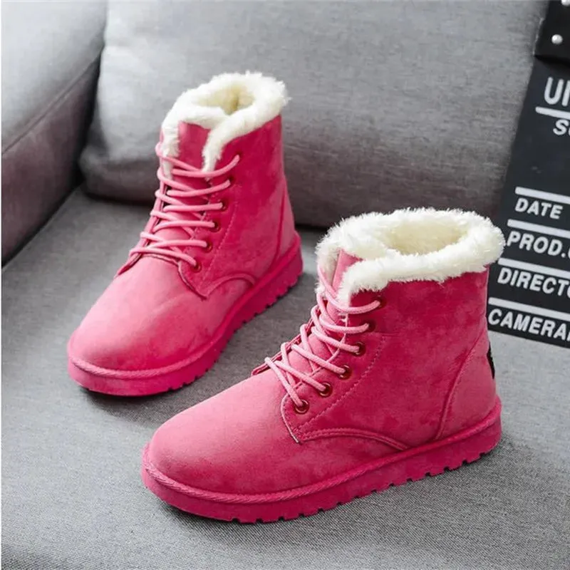 New Fashion Women Boots Winter Snow Boots Female Boots