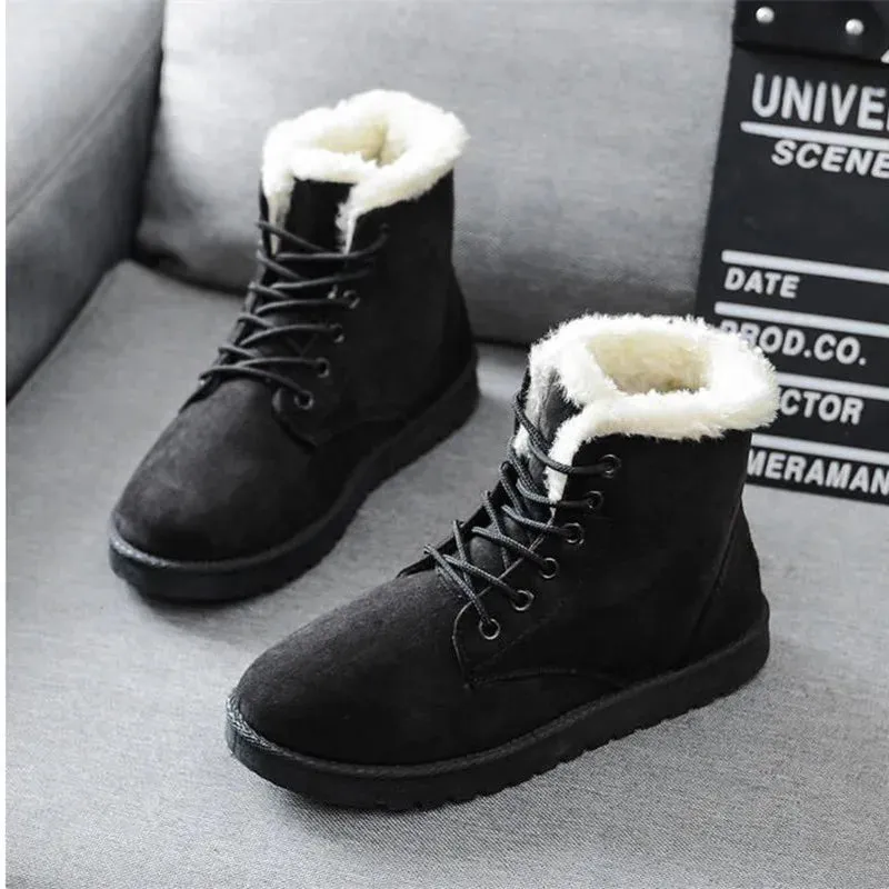 New Fashion Women Boots Winter Snow Boots Female Boots