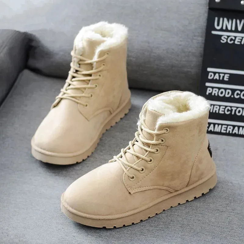 New Fashion Women Boots Winter Snow Boots Female Boots