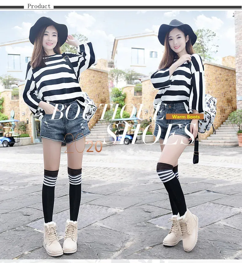 New Fashion Women Boots Winter Snow Boots Female Boots