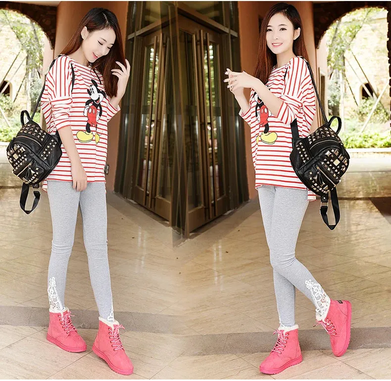 New Fashion Women Boots Winter Snow Boots Female Boots