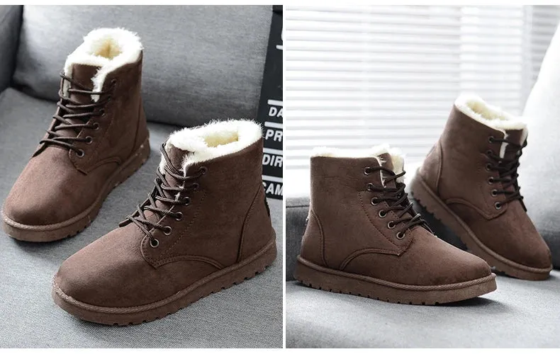 New Fashion Women Boots Winter Snow Boots Female Boots