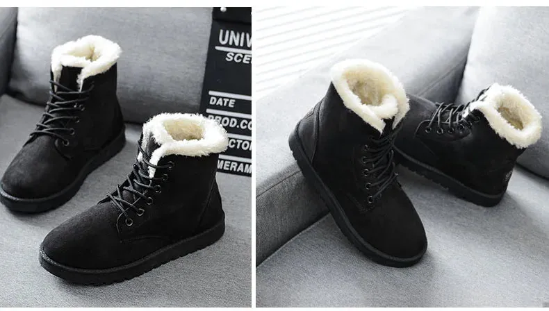 New Fashion Women Boots Winter Snow Boots Female Boots