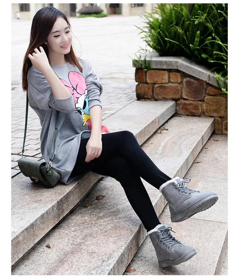 New Fashion Women Boots Winter Snow Boots Female Boots