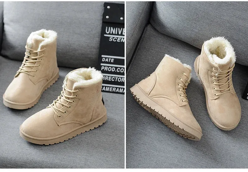 New Fashion Women Boots Winter Snow Boots Female Boots
