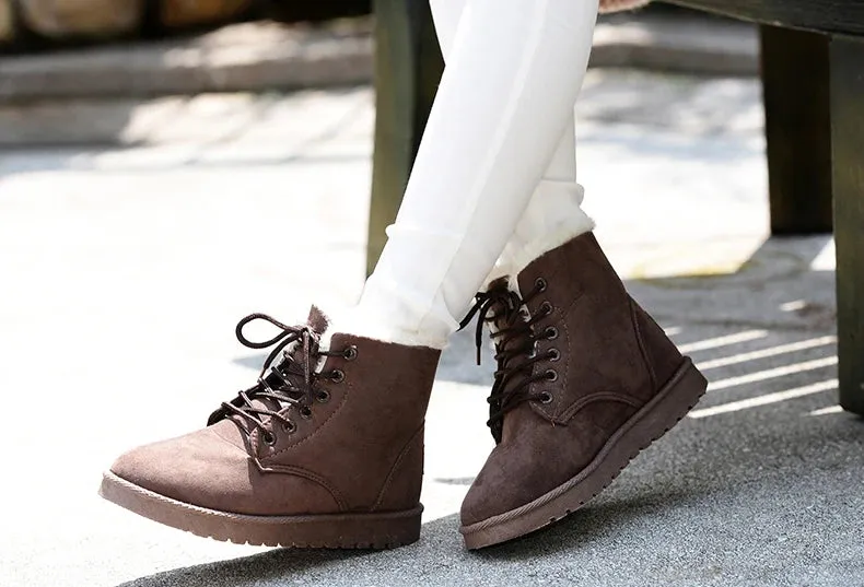New Fashion Women Boots Winter Snow Boots Female Boots