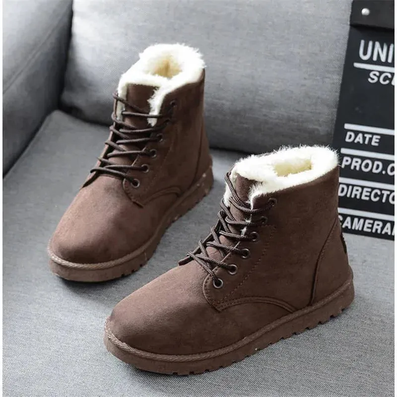 New Fashion Women Boots Winter Snow Boots Female Boots