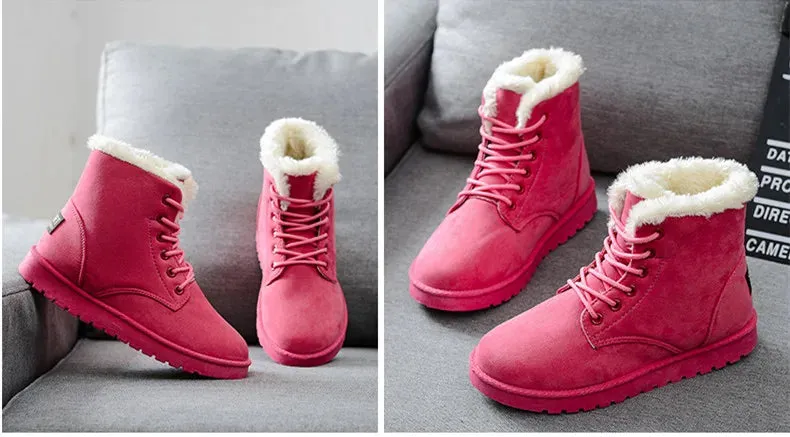 New Fashion Women Boots Winter Snow Boots Female Boots