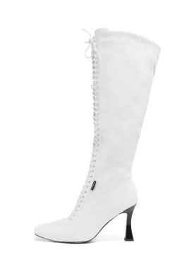 Nii Hai Boxer Boots in White