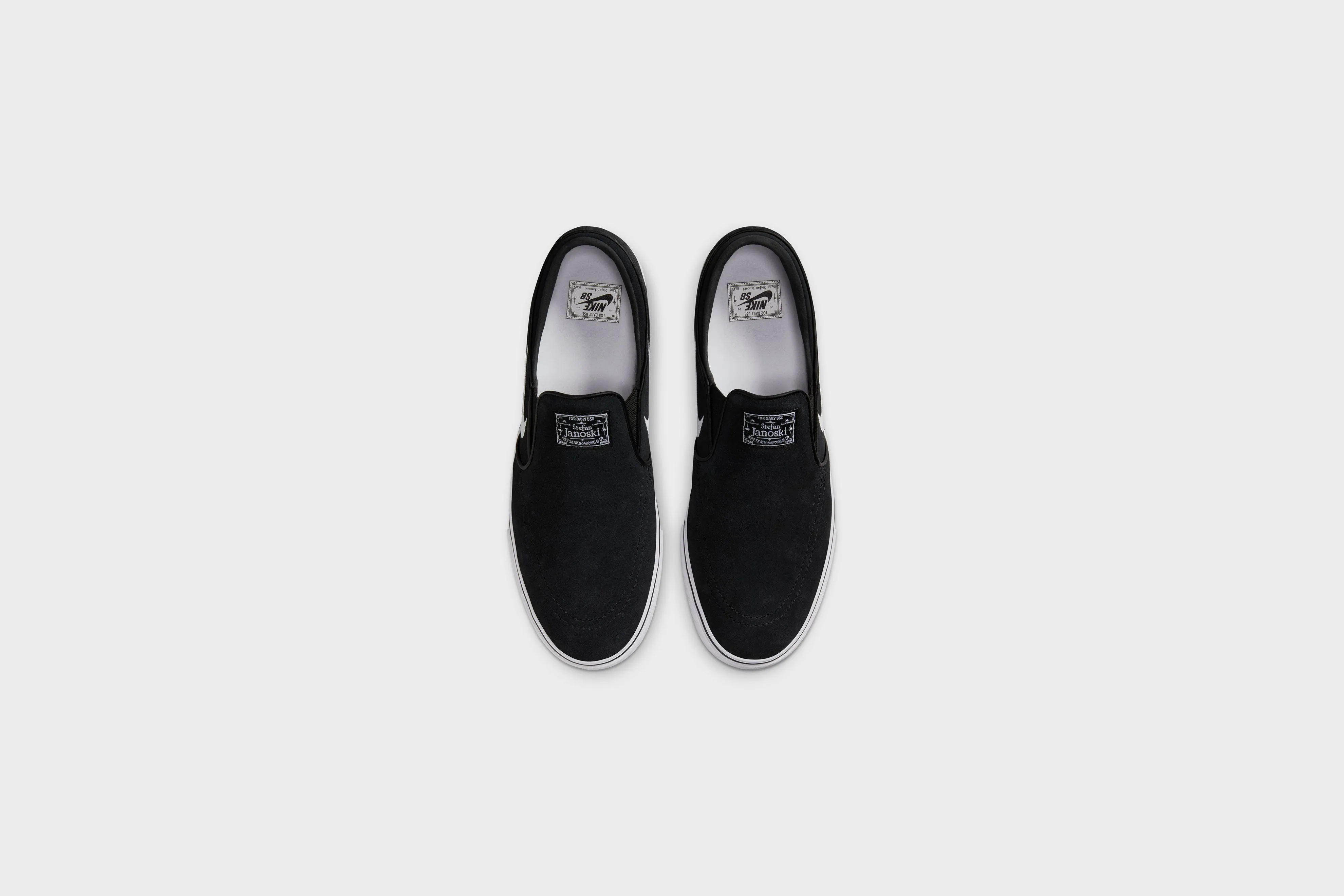 Nike SB Janoski  Slip (Black/White-Black-Black)