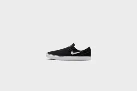 Nike SB Janoski  Slip (Black/White-Black-Black)