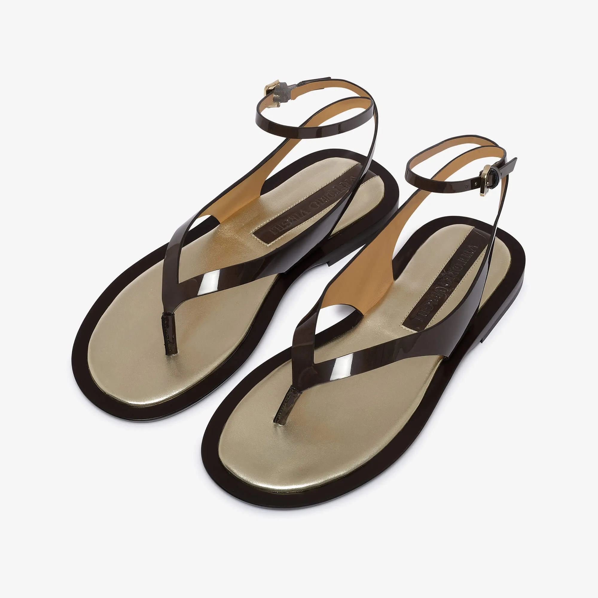 Opsa | Women's patent leather sandal