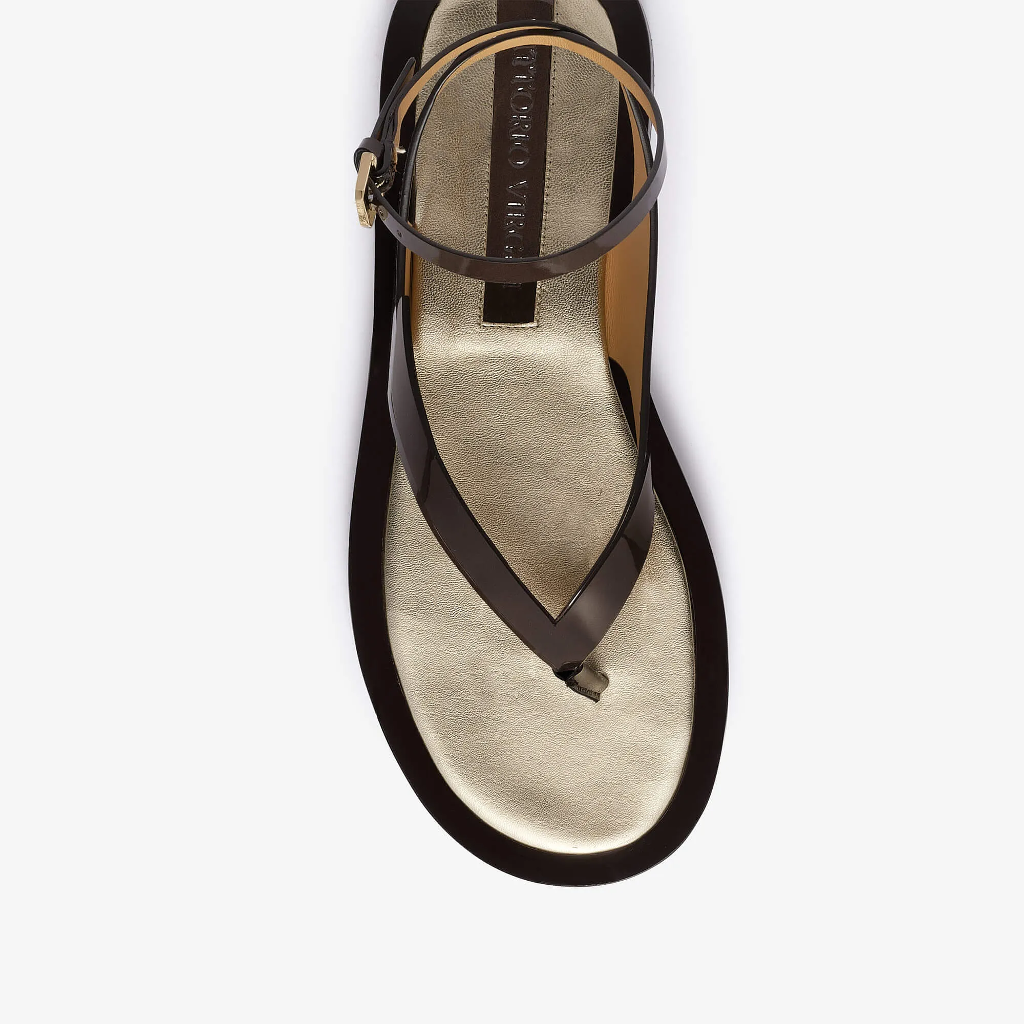 Opsa | Women's patent leather sandal