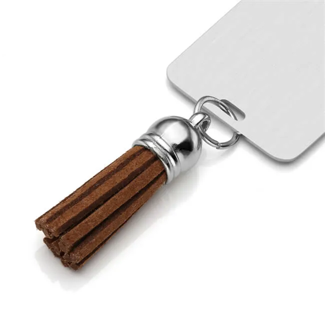 Personalized Metal Message Tag Bookmarks with Tassels | Jovivi