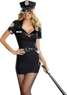 "Dirty Cop Officer Anita Bribe" Costume