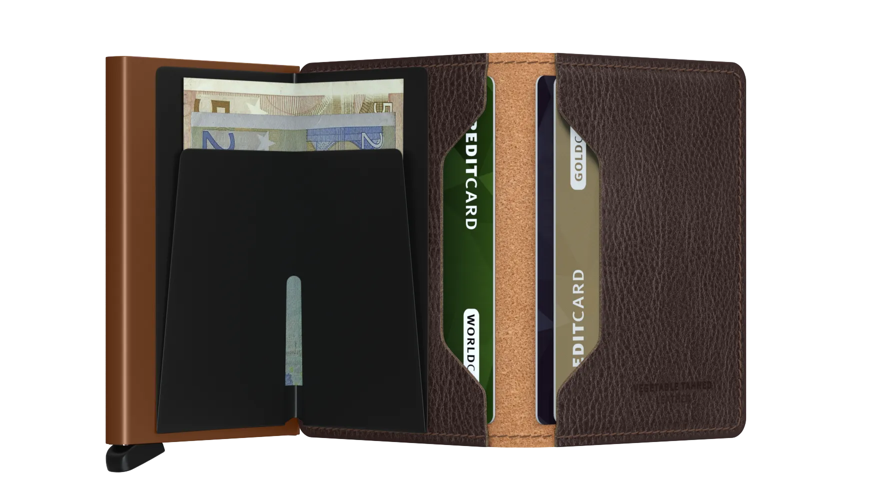 Secrid Slimwallet Veg Caramello sand