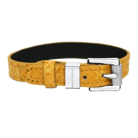 Soho Bracelet - Yellow Croc