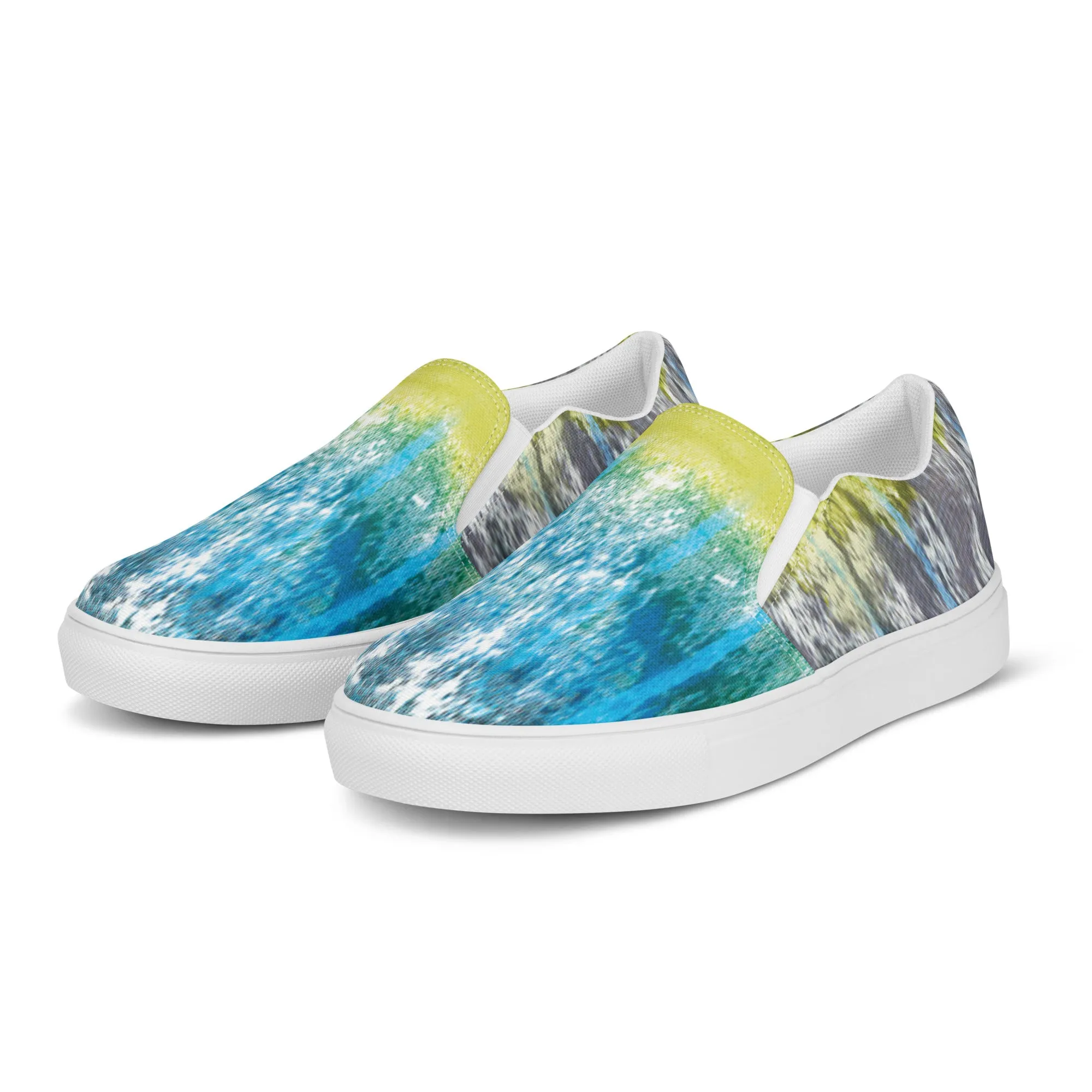 Tuna Terminator Womens slip-on canvas shoes