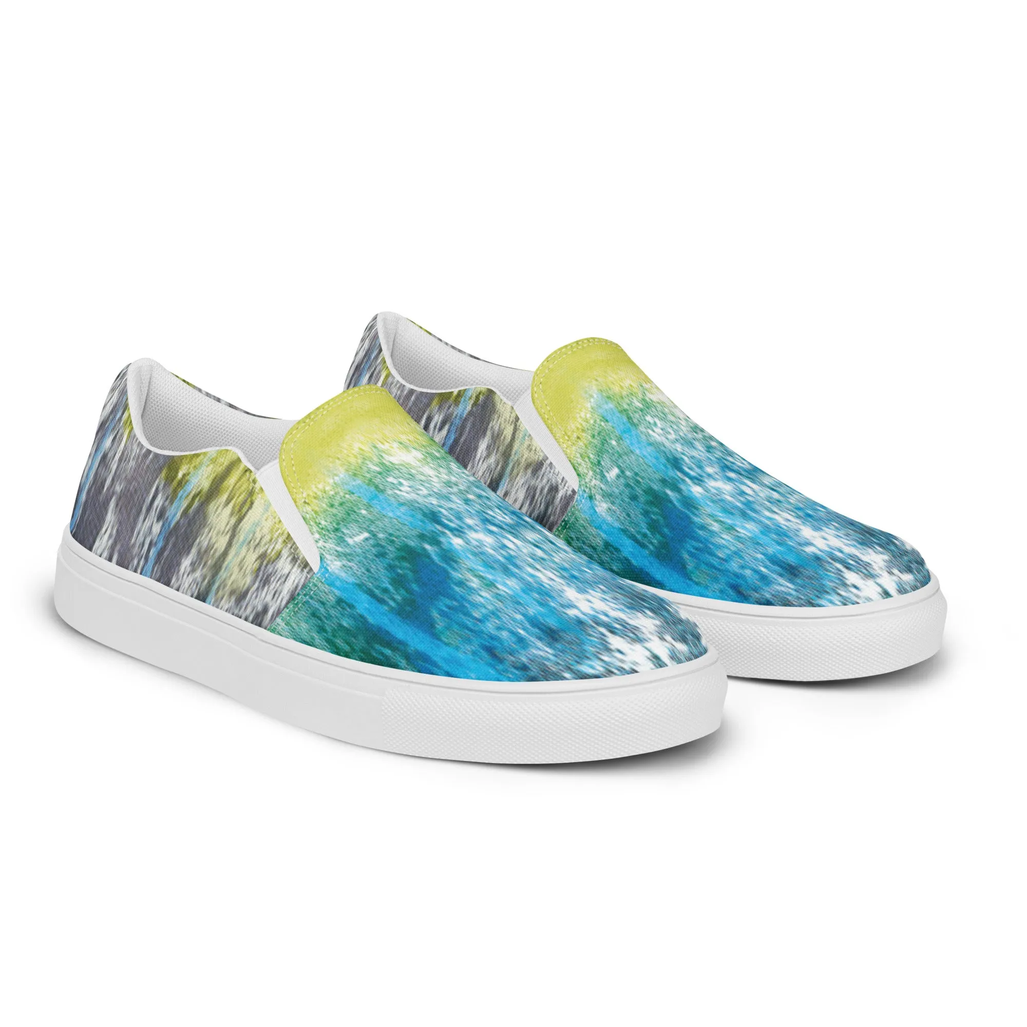Tuna Terminator Womens slip-on canvas shoes