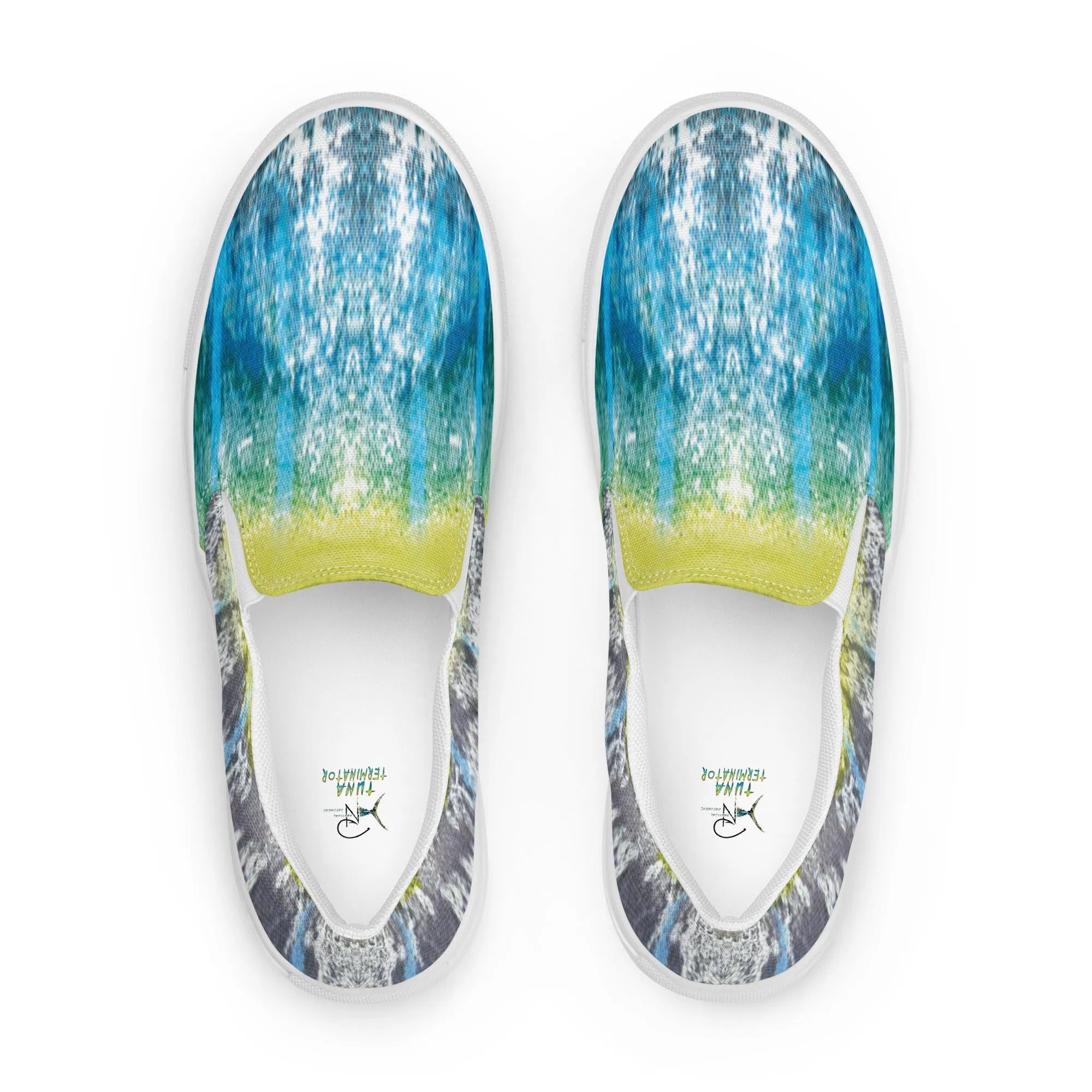 Tuna Terminator Womens slip-on canvas shoes