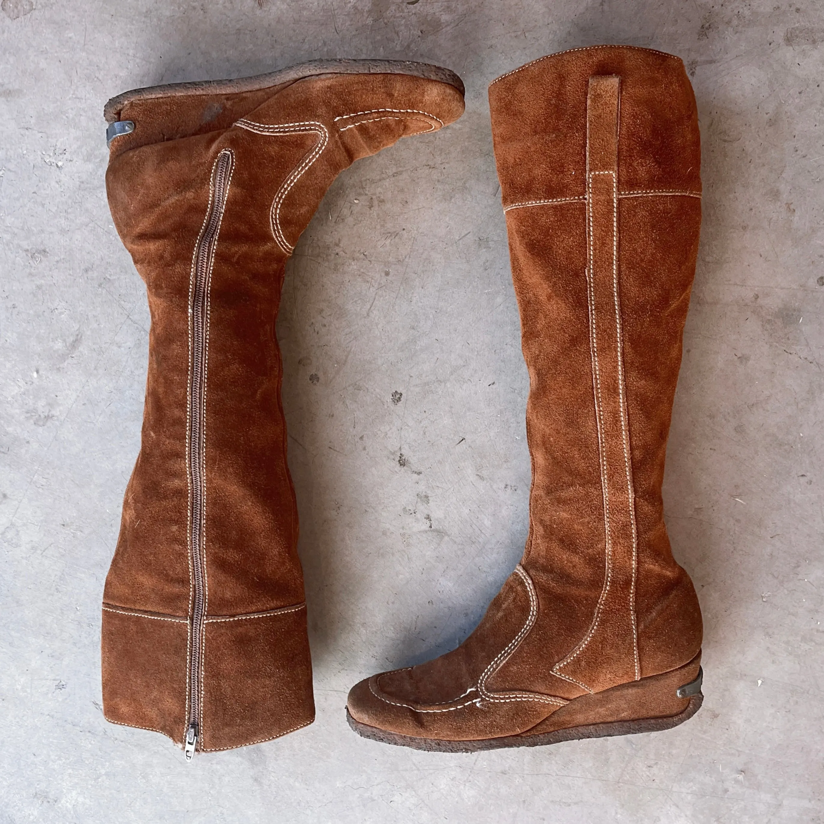Vintage Miss Capezio Hippie Suede Boot 70’s