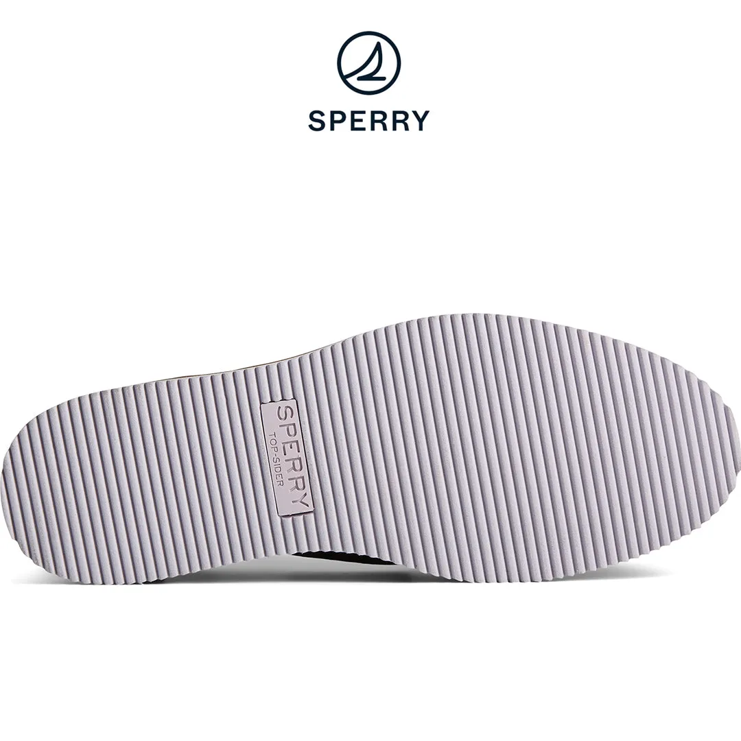 Women's Authentic Original Stacked Boat Shoe - Navy (STS87497)