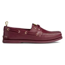 Women's Authentic Original Varsity Boat Shoe - Burgundy (STS22973)