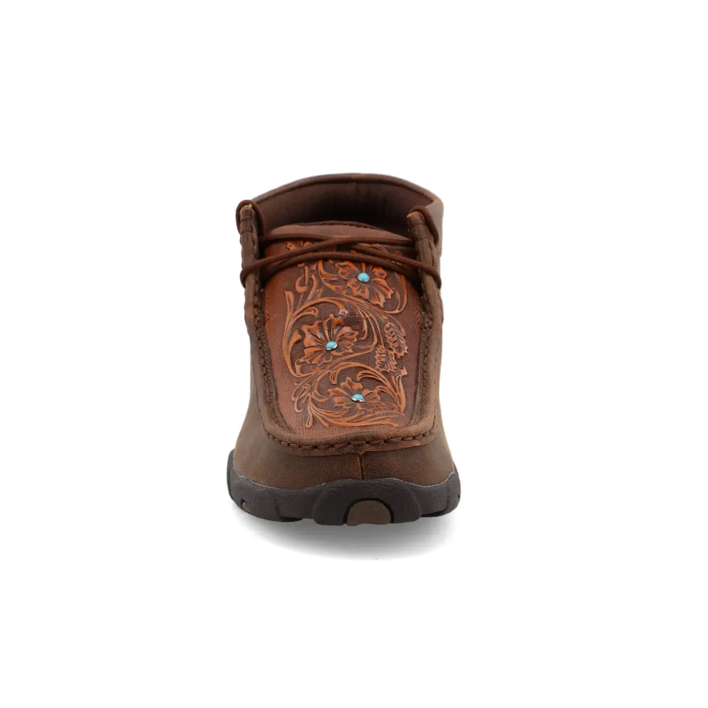 Women’s Twisted X Chukka Driving Moc (Tooled) – Classic Comfort & Timeless Style