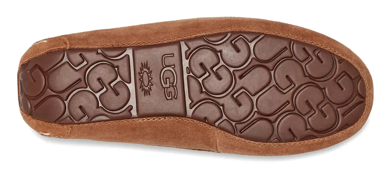 Women's UGG Ansley – Classic Suede Moccasin with Wool Lining