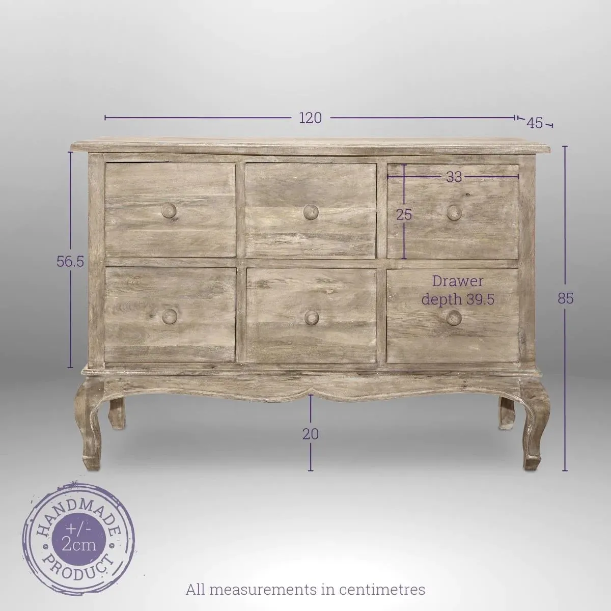 Wooden Chest of Drawers