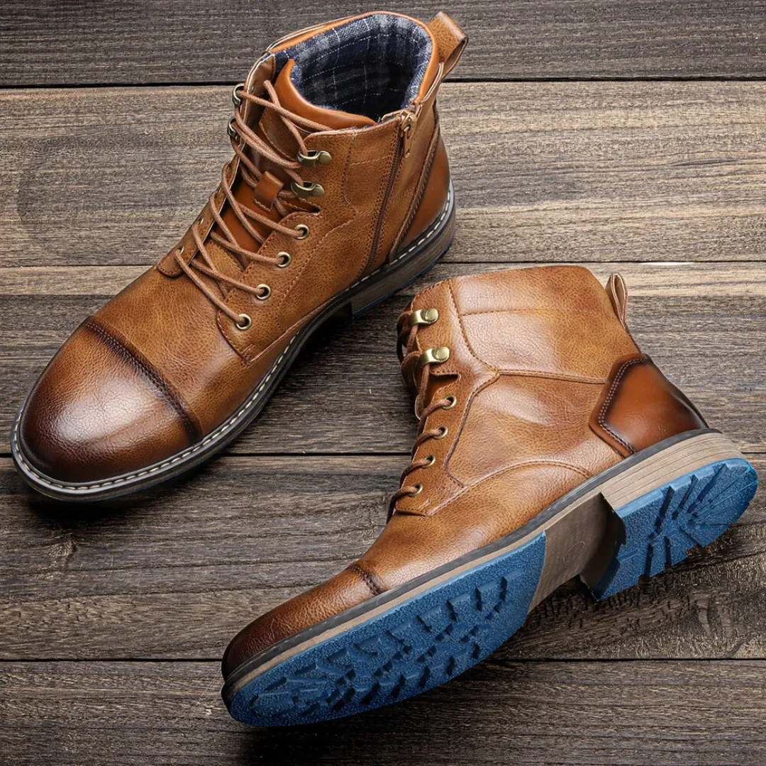 Xavier | Grip-Strong Retro Boots