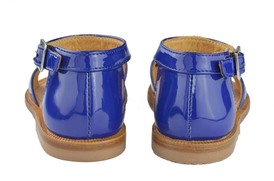 Zecchino d'Oro Girls Blue & Silver Sandal